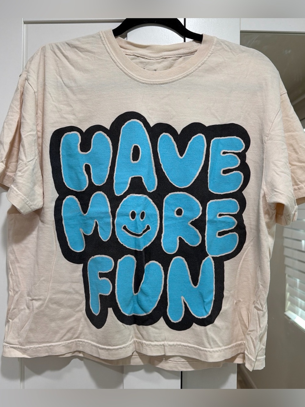 Dressed in Lala Have More Fun Cropped Tee